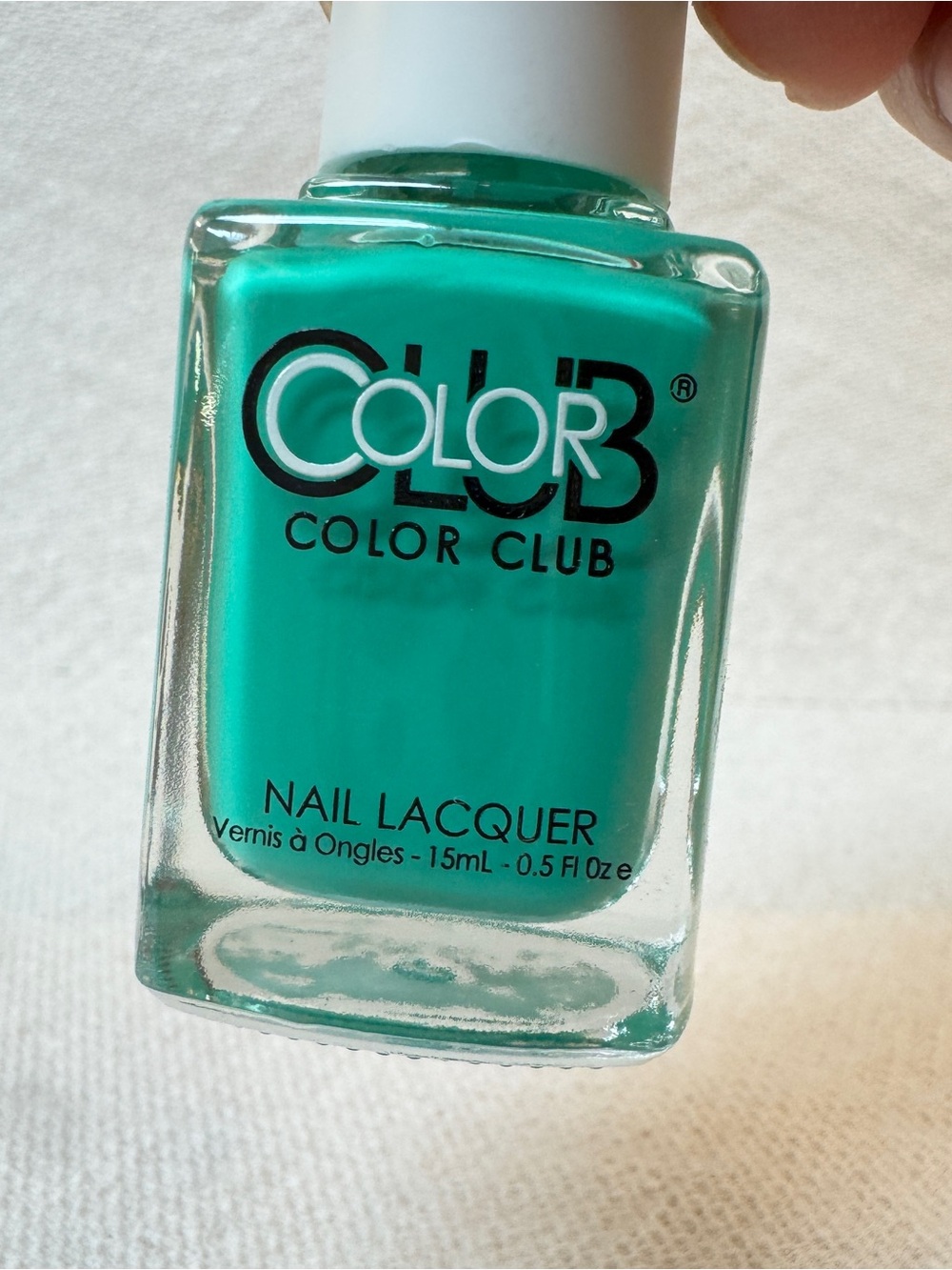 Color Club AN09 Edie Nail Lacquer - Teal new without box